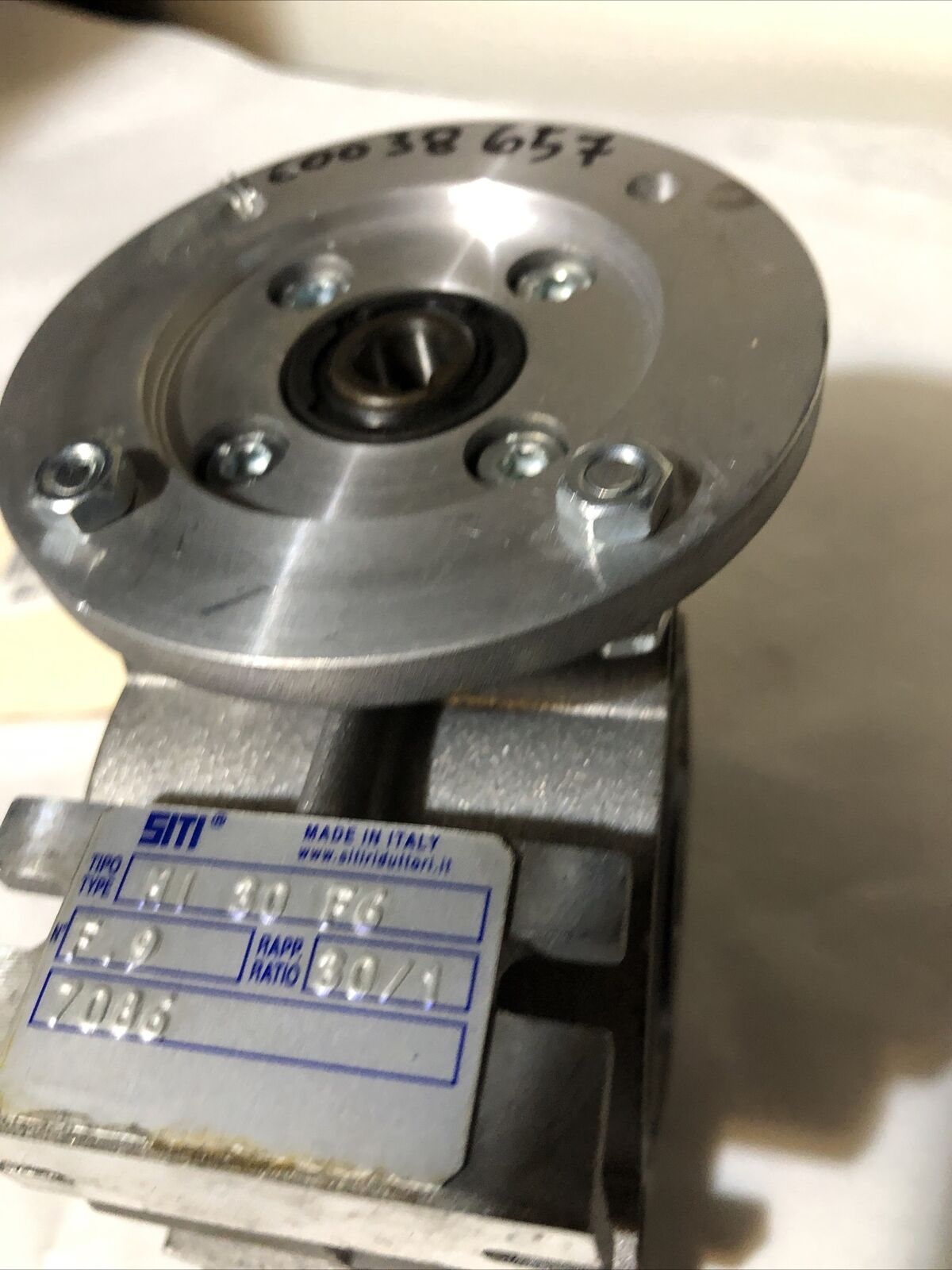 Siti Mi 30 F6 Gear Reducer,30:1 Ratio,9Mm & 14Mm Bore Diameter,Siti M1 30 F6,Bp