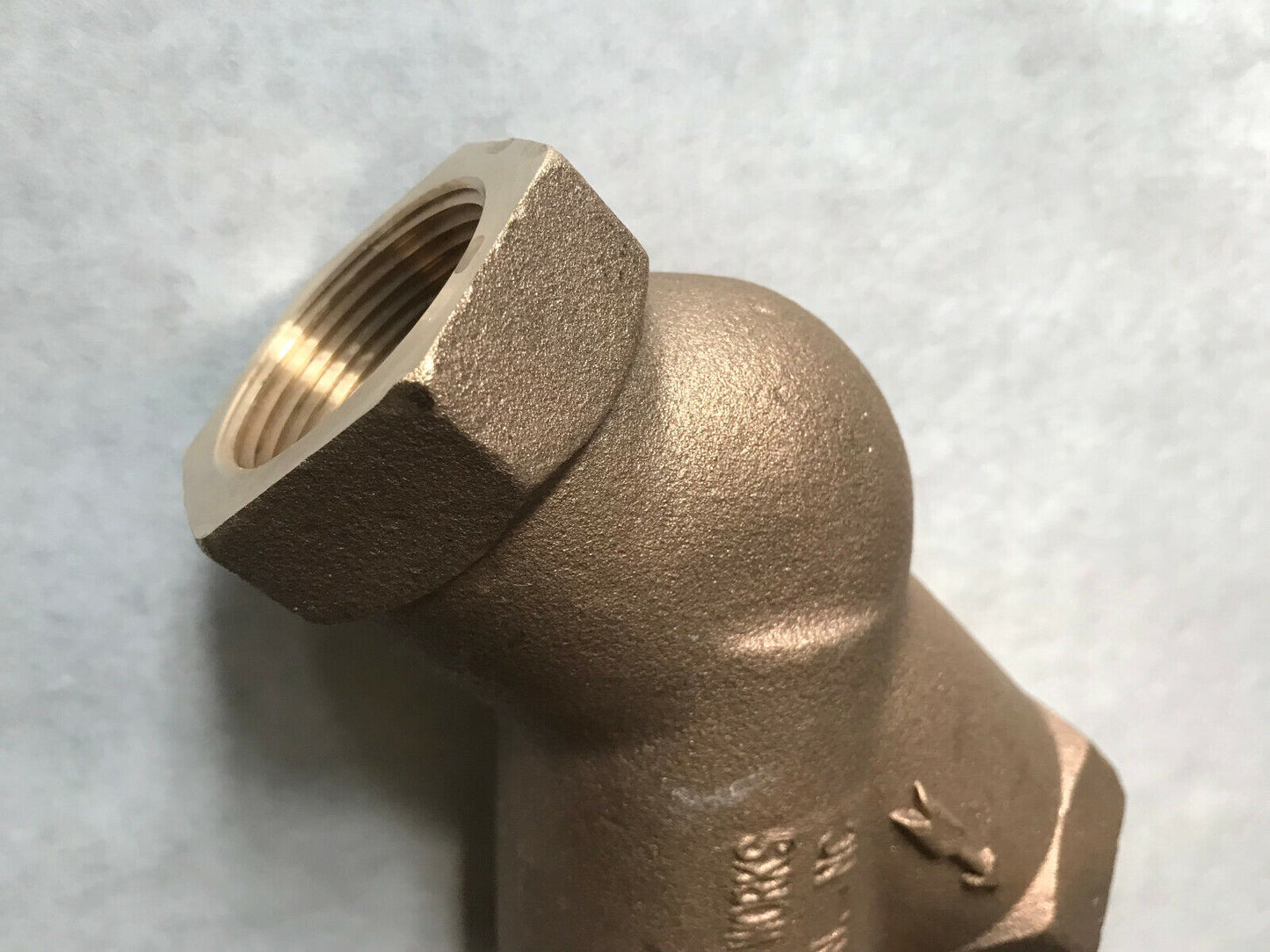 United Brass Works 1" Boiler 200 Wsp Blow Down Y Valve,Nc,1" Npt Blowdown Valve