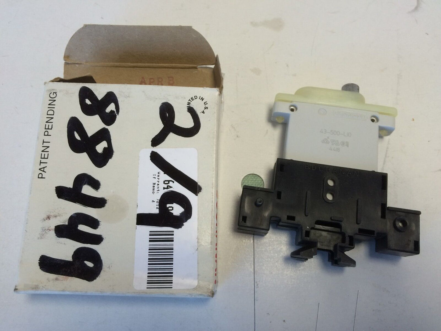 New Buchanan Terminal Block Circuit Strap Clamp Cbb0200 ,43-500-L10,Dj