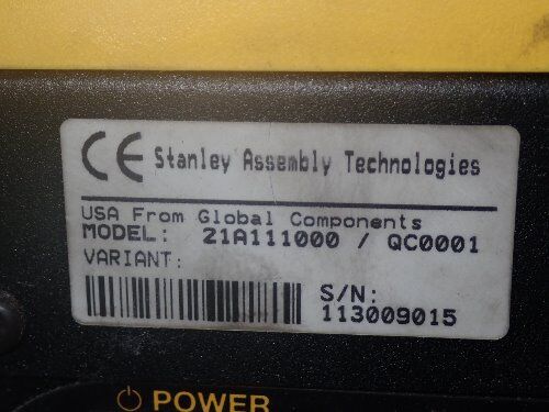 Stanley 21A111000/Qc0001 Tau Qpm Controller Unit,Stanley 21A111000,Qc0001,Eo