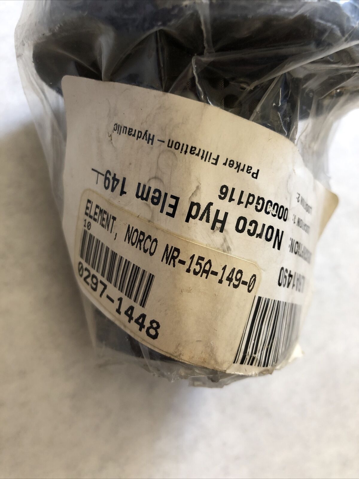 Norco Products Il-R-A-149-0 Parker Norco Nr-15A-1490,Hydraulic Filter Element,Fj