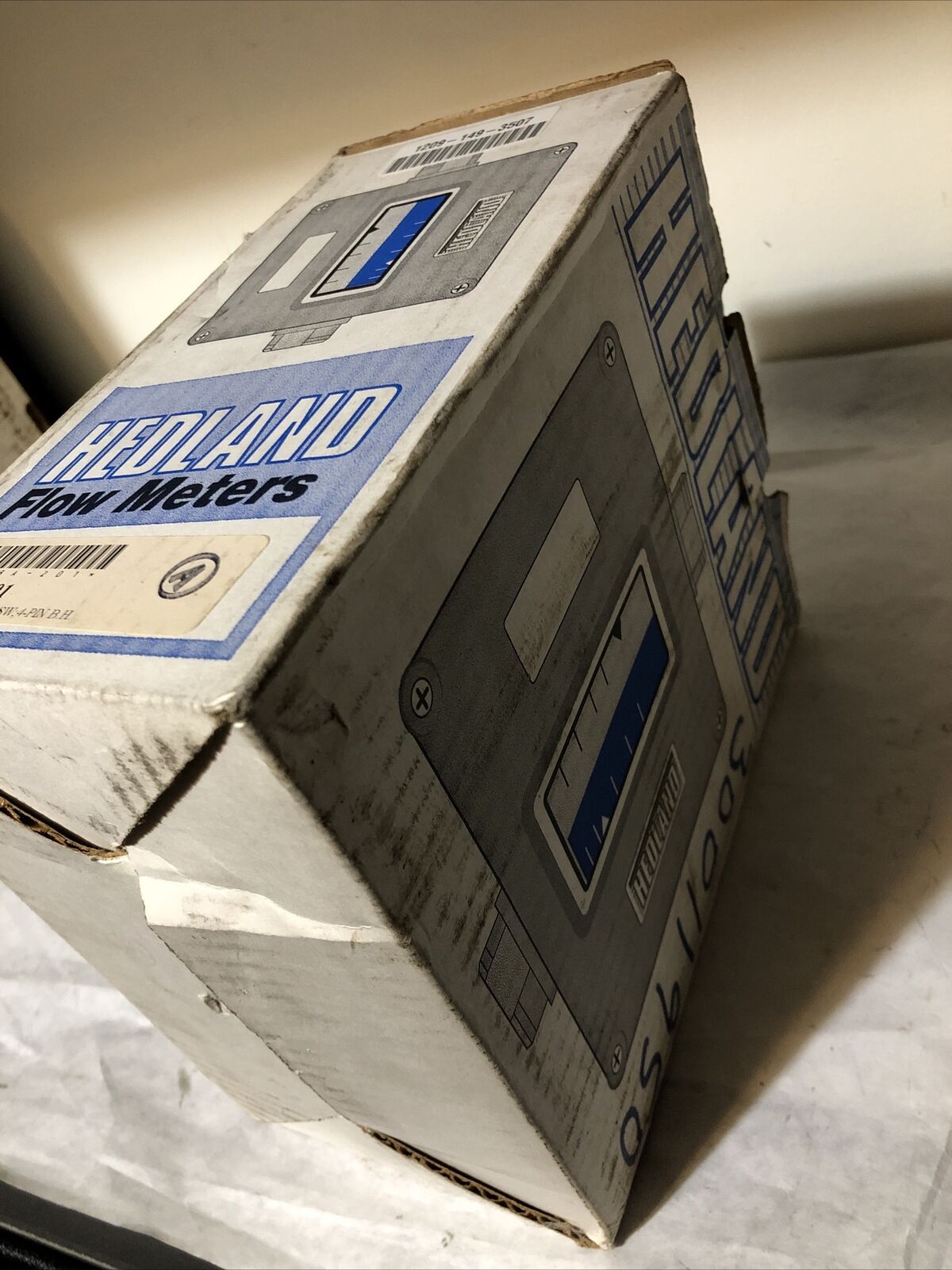 New Hedland H368a-201 Flow-Alert Flow Meter/Switch, 3500 Psi Max, 1/2" Npt,Bu,Fg