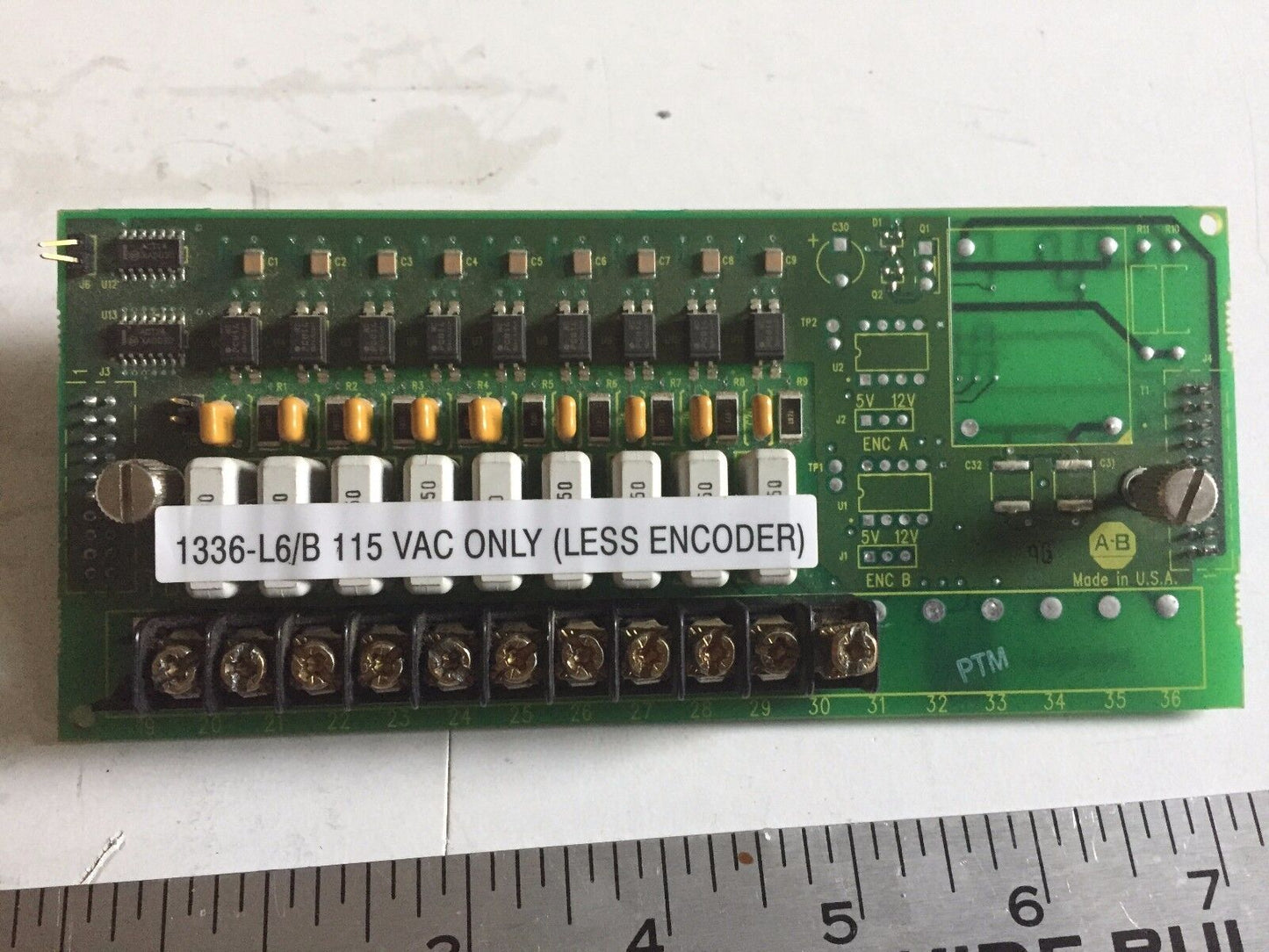Allen Bradley 193396,Allen Bradley 13939-005,D/C 0601,1336-L6/B 115V,Db