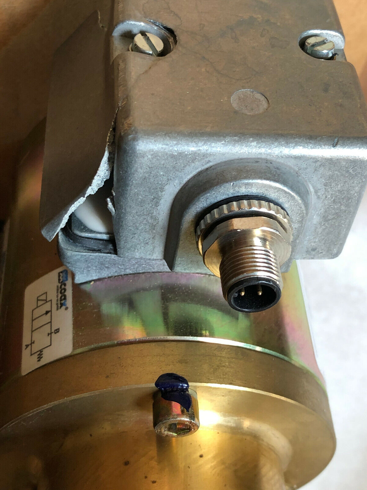 1-1/2 Npt Coax Rsv 40 Nc 19 40C111/2Dc 24A,Co-Ax Rsv402c110vvb11/2T20xb,Valve,Ex