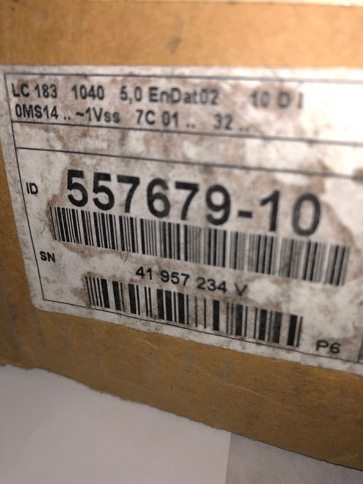 New Heidenhain 557679-10 Linear Encoder 1040 Mm,Ae Lc 1X3 Id 582 578-06 P5,Bc