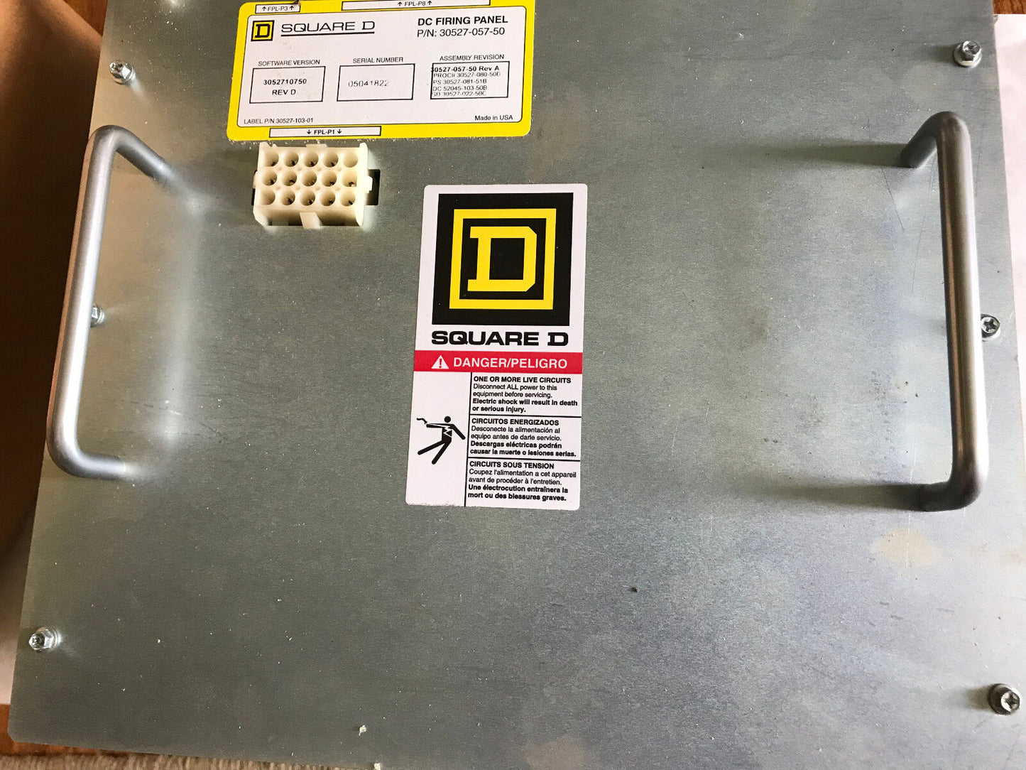 Square-D 30527-057-50 Welder Controller Dc Firing Panel 3052710750,Ta