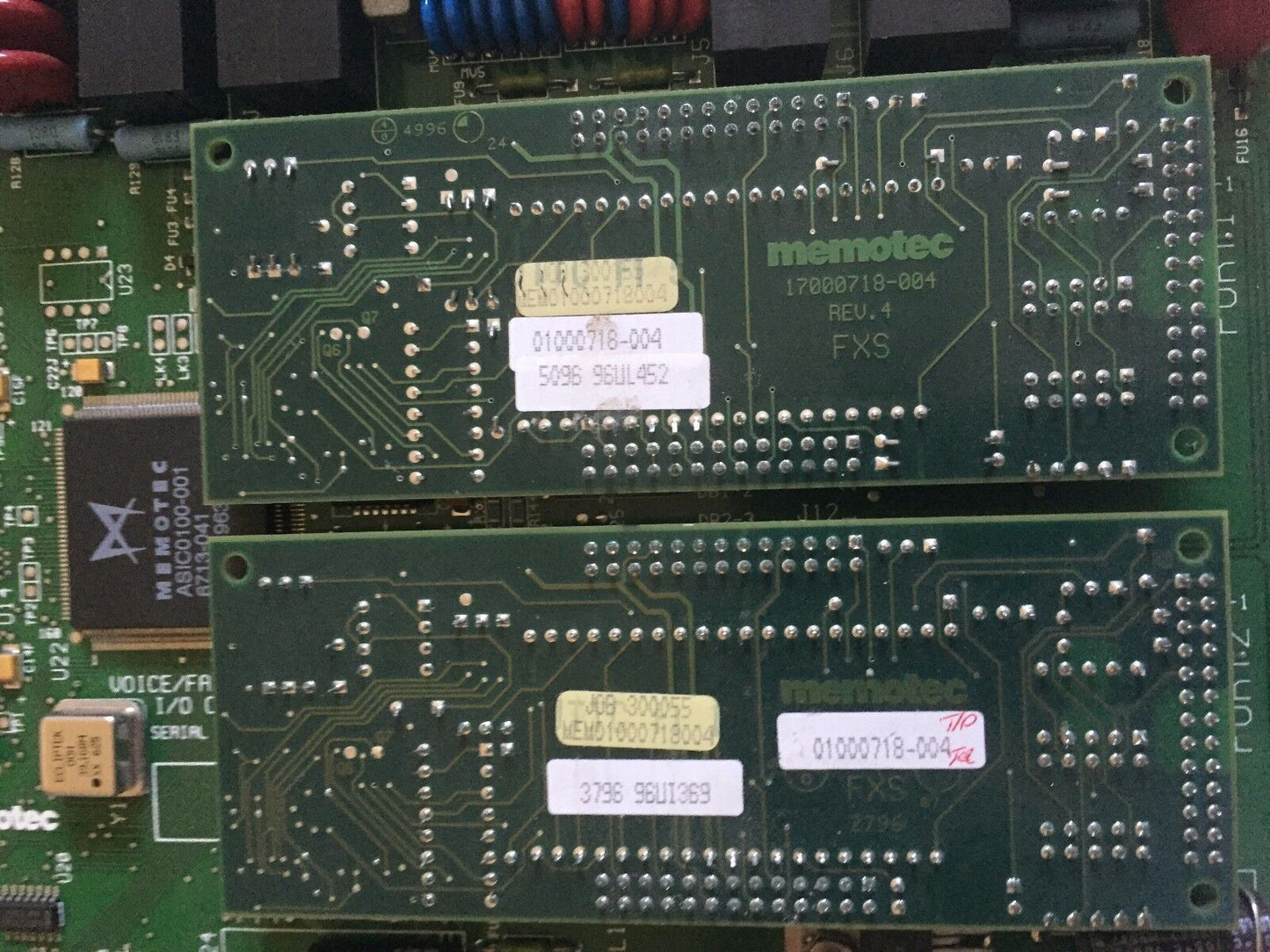 Memotec 30033001-007,Memotec Ac600,17000718-004,Fxs Board,Bv