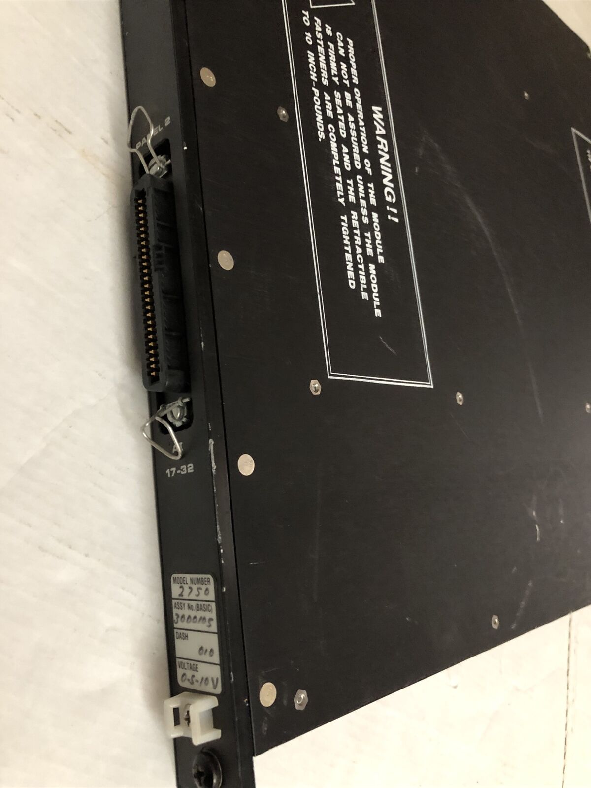Triconex 2750 3000105 Input Module Digital 5-10V Isolated,3000105,03470388 A1,Cx