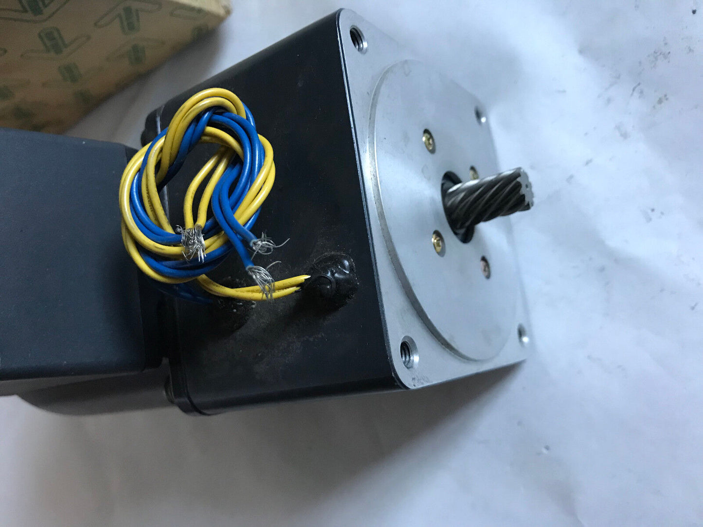Oriental Motor E3092-354 Ac Motor 440/480Vac,3Phase 15Rpm,Clutch Brake Motor,Et