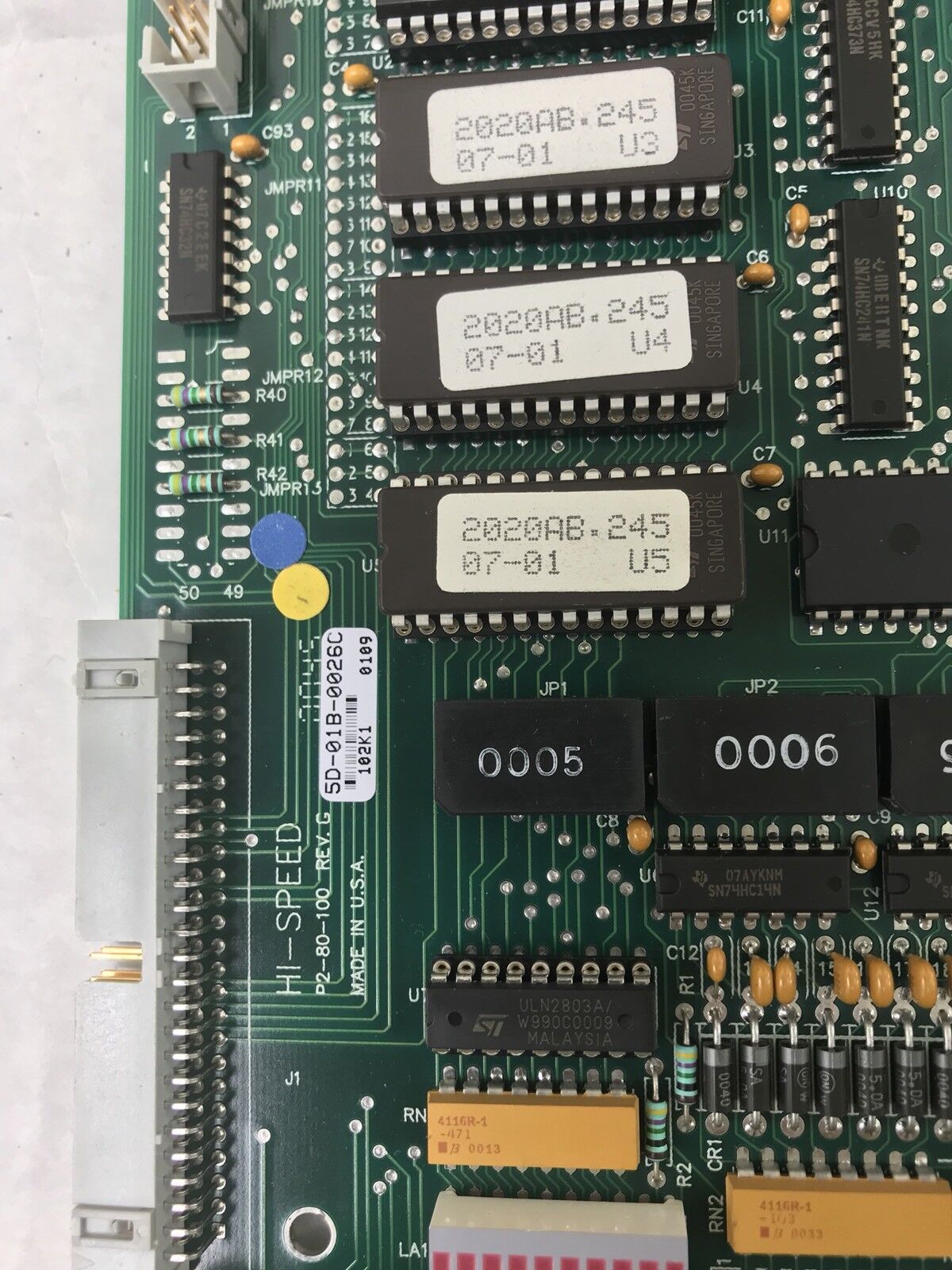 New Mettler-Toledo P2-80-100 Rev G Hi-Speed Processor Board,6H-01B-005 Rev. G,Tf
