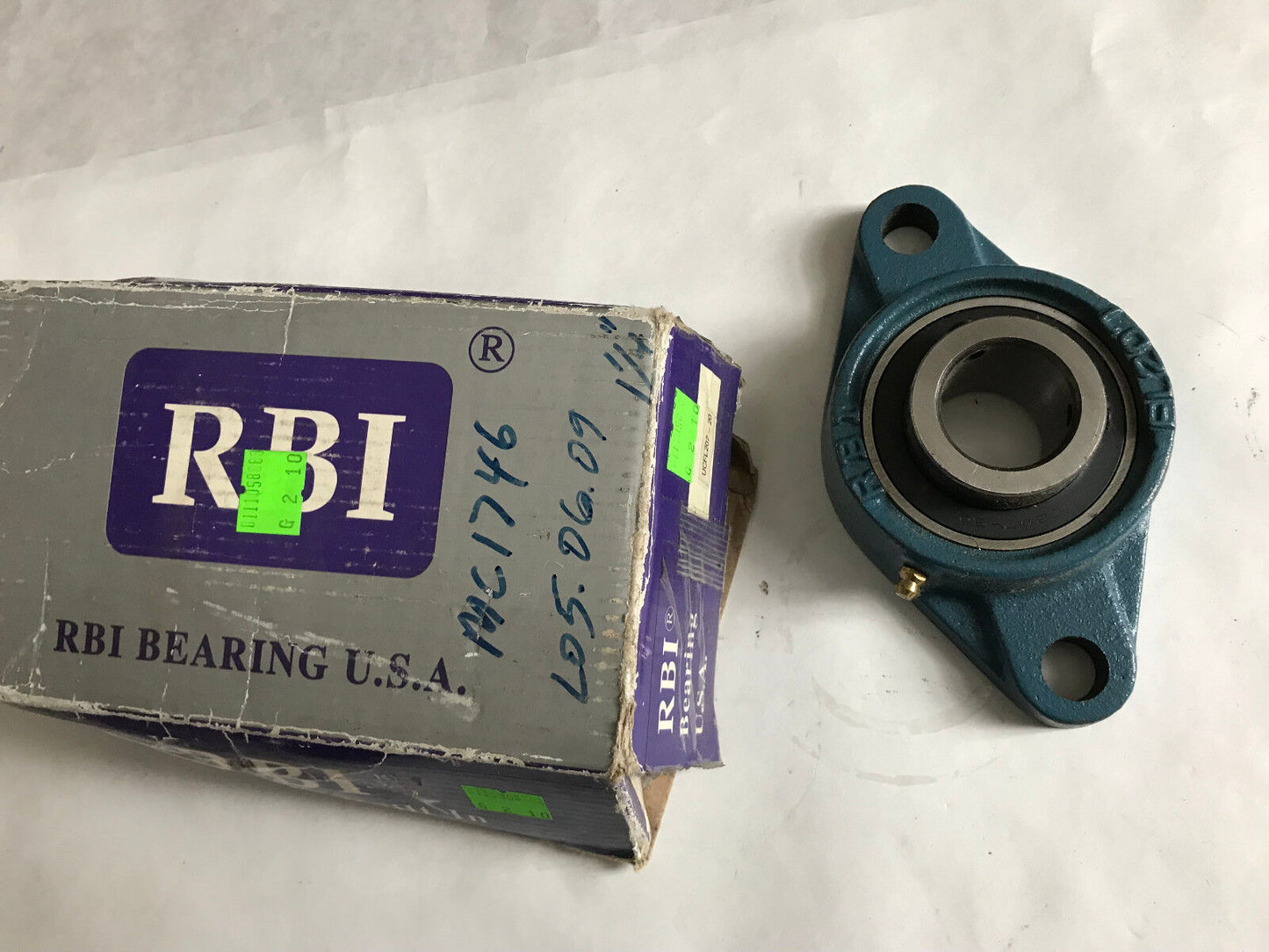 New Rbi Ucfl207-20,1-1/4" Pillow Block Bearing Fl207, Uc207,Sd