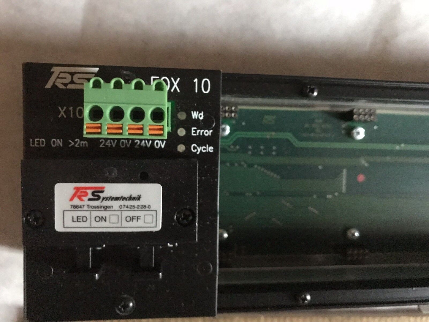 New Trs Fox-10 Fo-Ii/O Lightbus Module,D-78647 Trossingen,Trs X10,Ek