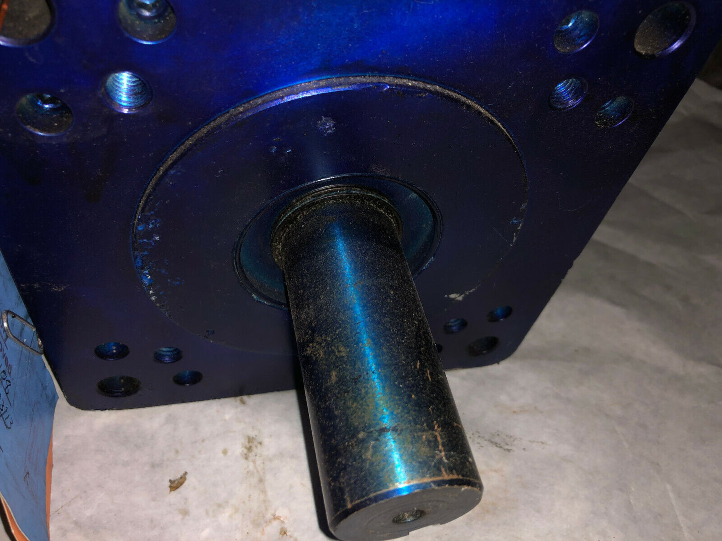 Elwood Gettys S74d-F01-F010 Ac Servo Motor,13.8A,230Vac,1800-Rpm,S74o-F01f010,Te