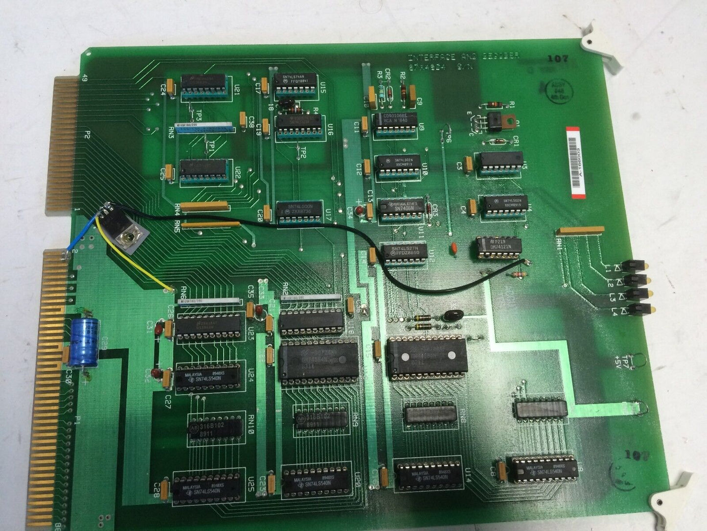 Ibm Driver Circuit Board 87X4904 Interface And Decoder,Bp
