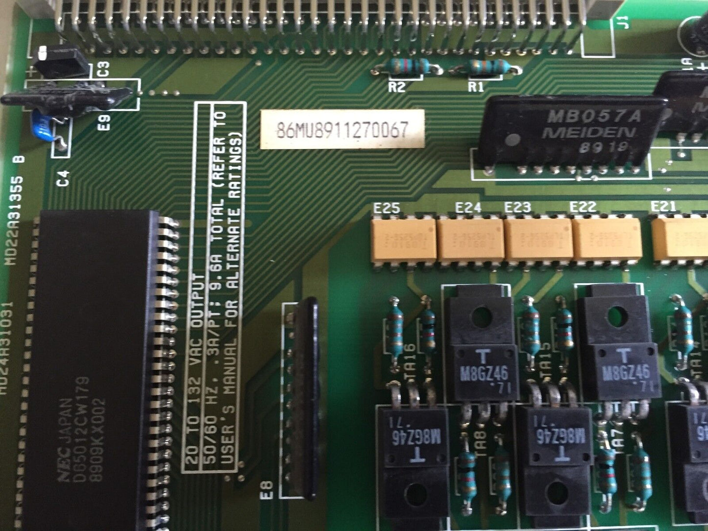New Siemens 505-4632, 24-110Vac Output Board,Td