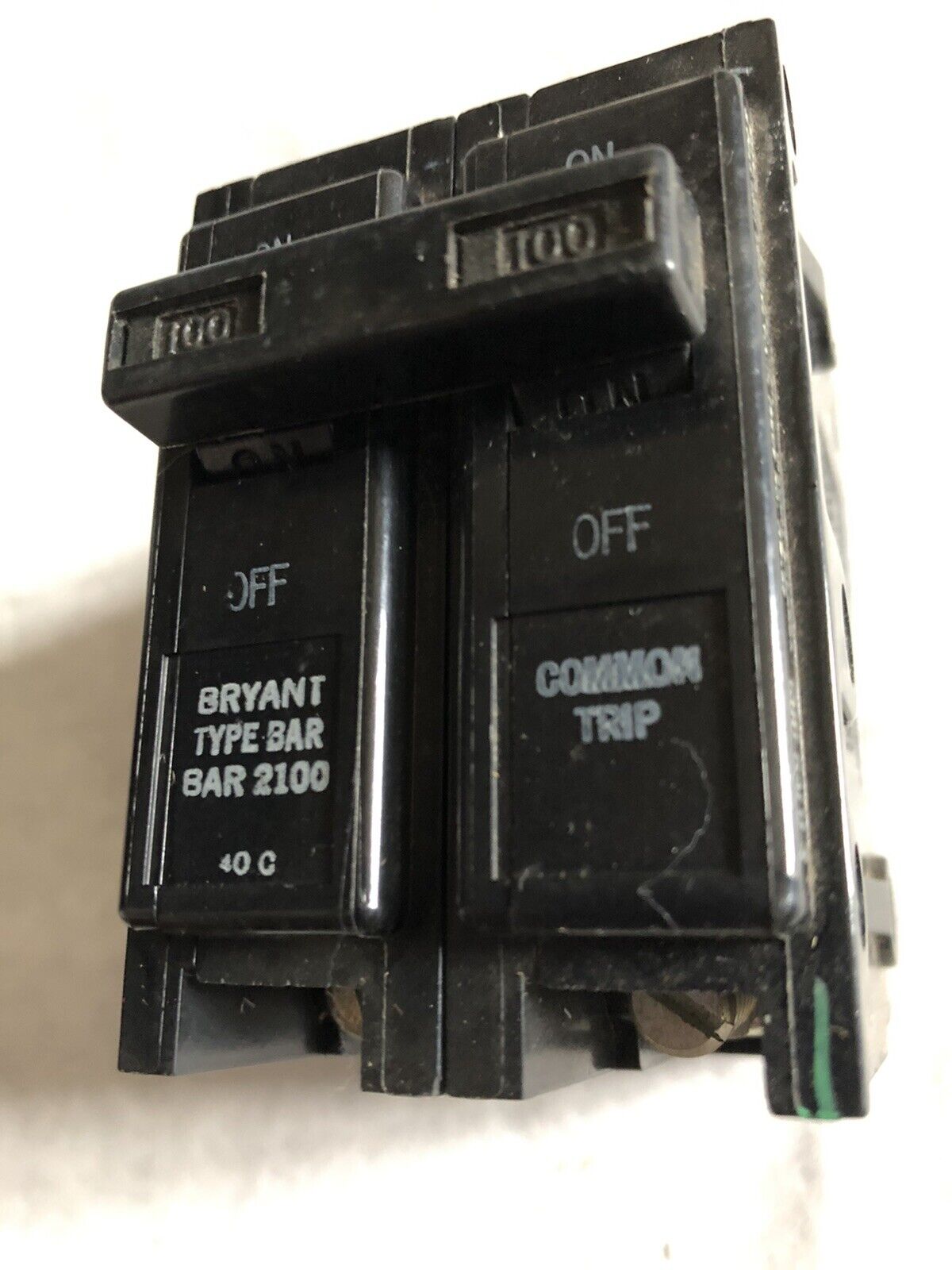 New Bryant 100A 2 Poles,Bryant Type Bar Bar2100 Circuit Breaker,Eu