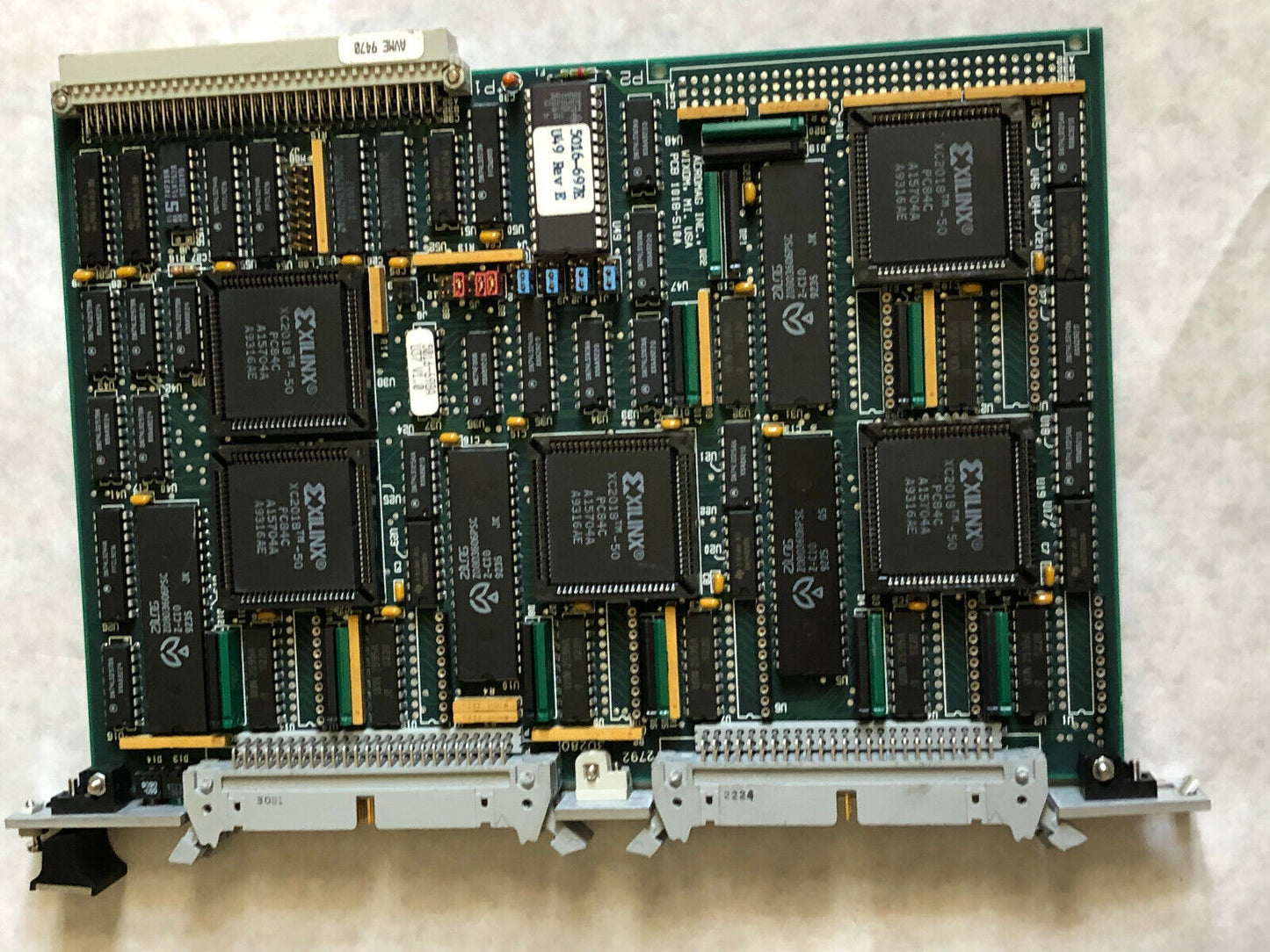 Acromag Avme 947X,Avme9470 Digital Pcb Card,Avme 9470 Wixom,Pcb 1018-510A,Bv,Ag