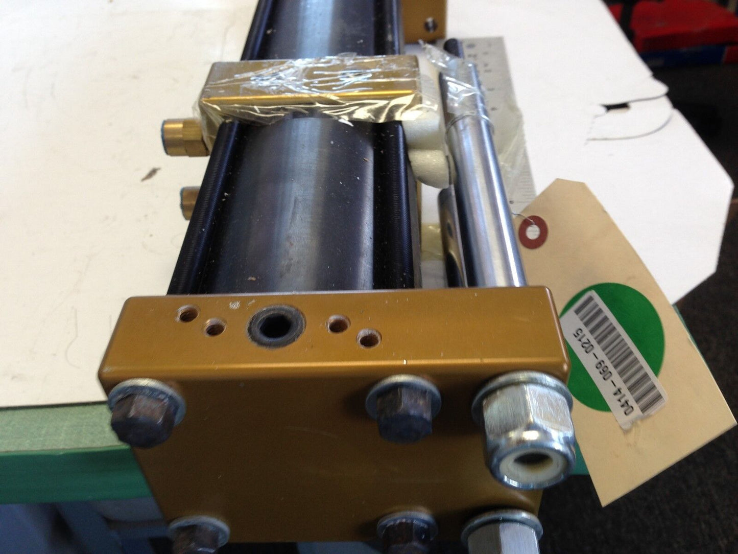Randolph Tool Gcl80-2123-Xm-S-00 Pneumatic Cylinder, Weld Stroke: 3,Ab