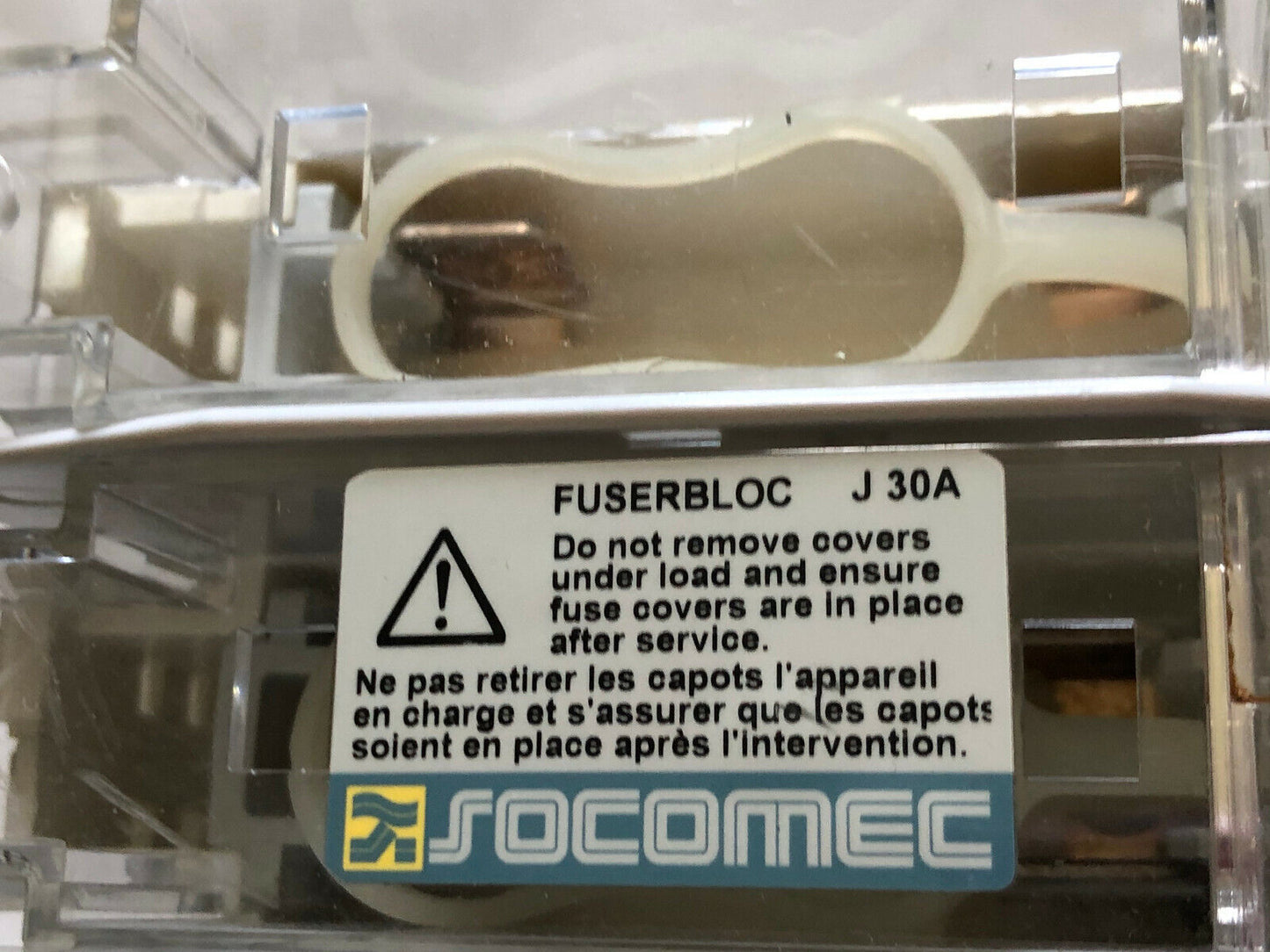 New Mixed Lot 2 Socomec Fuserbloc Socomec Switch 30A,J30a 600Vac 3Ph 250V,Ec