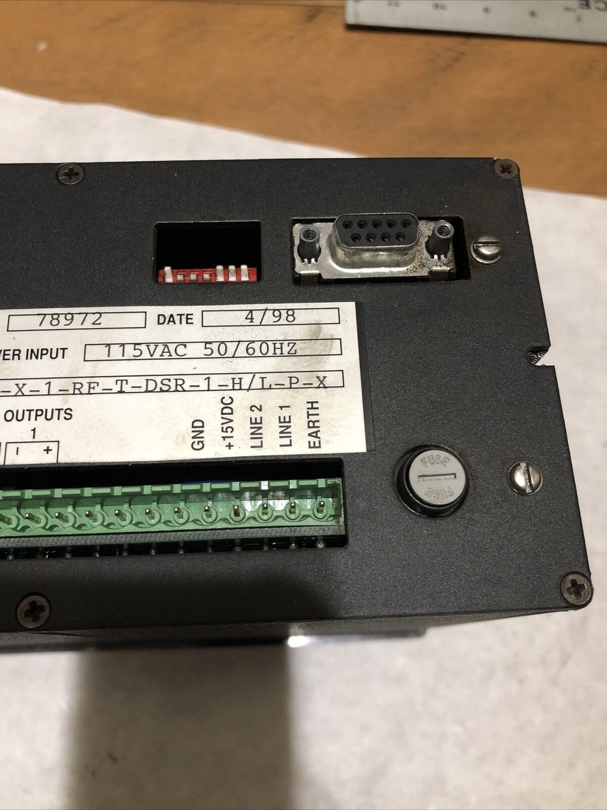 Hoffer Flow Controls Flowstar 2007-A-3-R4-X-1-Rf-T-Dsr-1-H/L-P-X 15Vdc,Bf