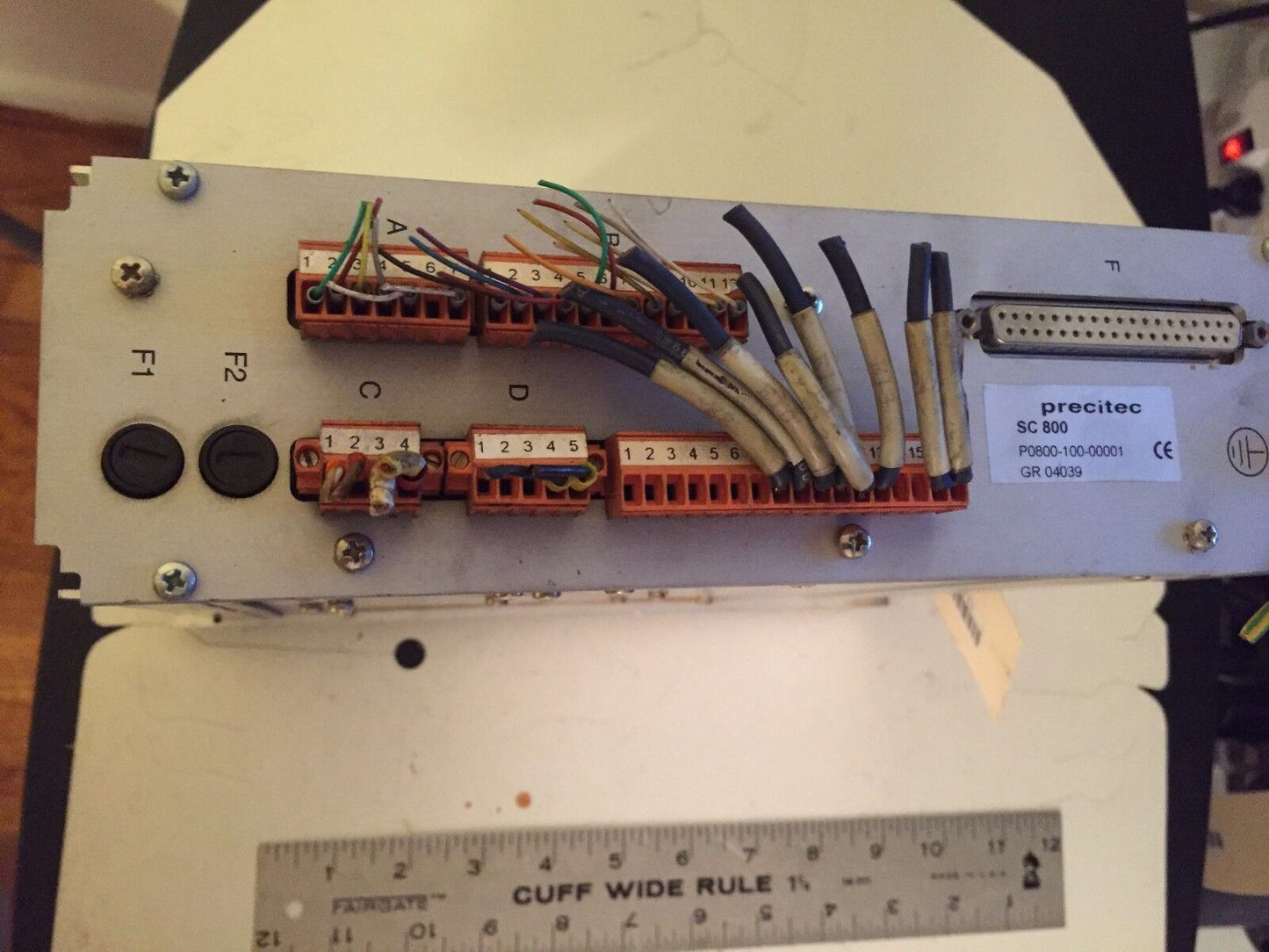 Precitec Cfc 30 Precitec P0800-100-00001 Servo Control 800,Sc 800,Gr 04039,Em