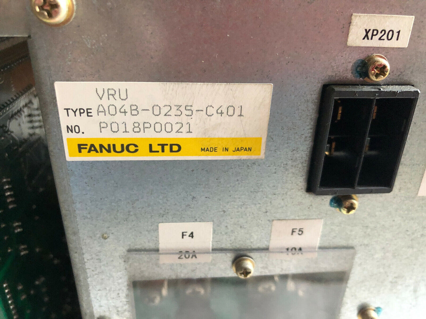 Fanuc A04b-0235-C401,Vru,A16b-1310-0890/02B,A16b-1700-0500/01A,A20b-1007-0860,Ff