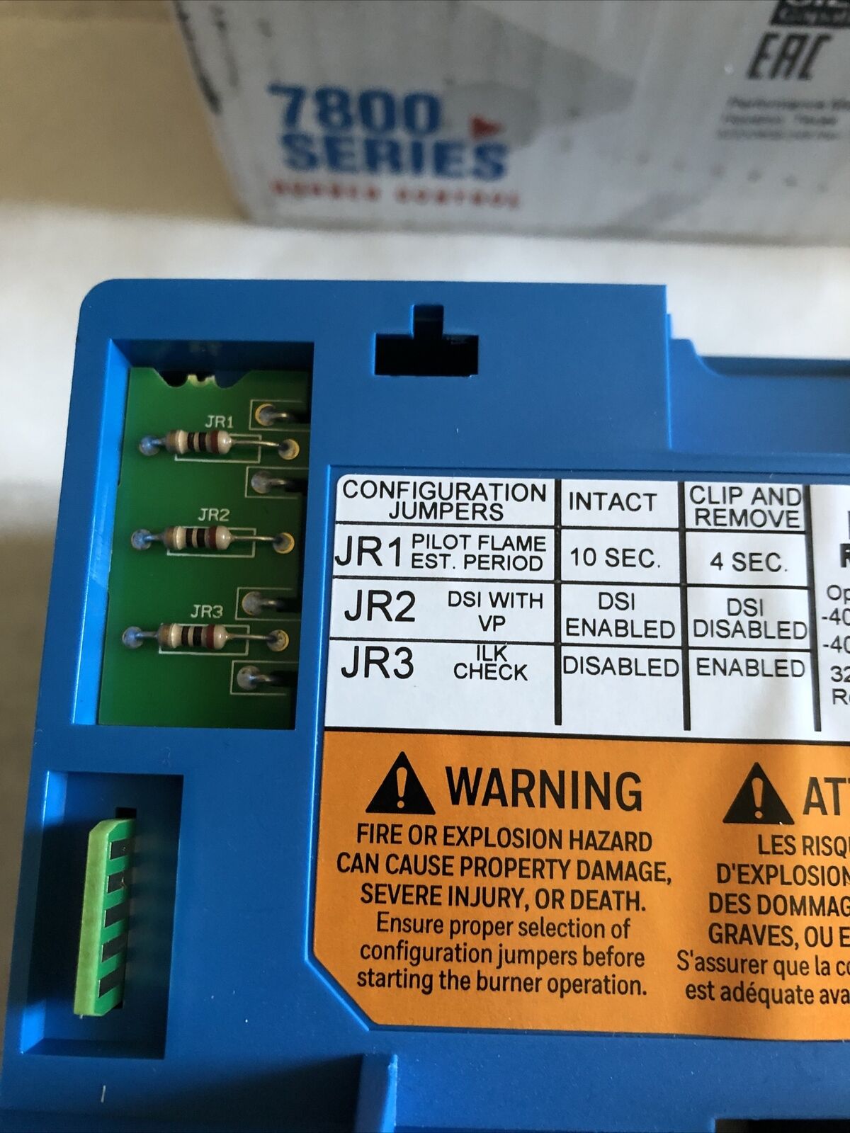 New Honeywell Rm7840 L 1075, Rm7840l1075 Burner Control, Rm7840l 1075,Bu