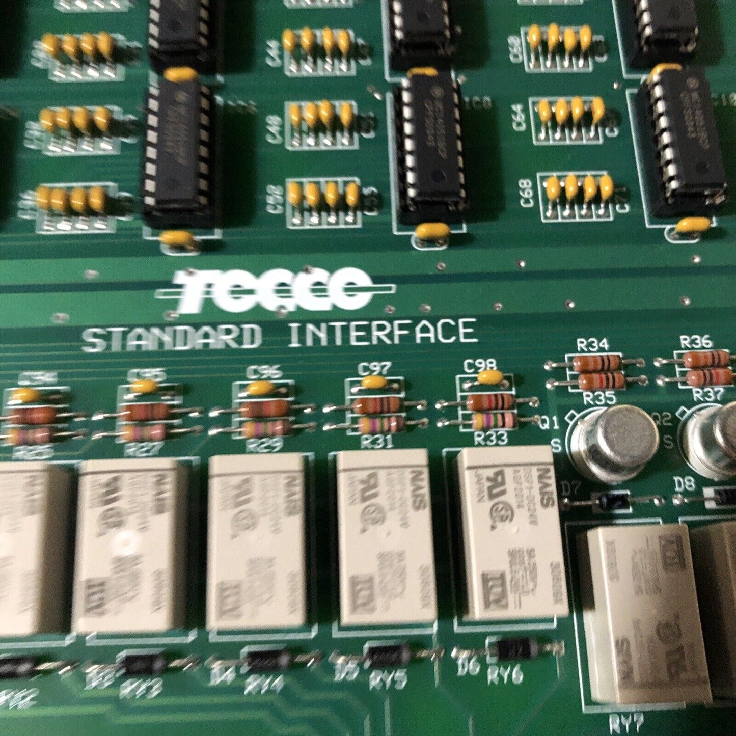 New Tocco D-212962 Plc-Cnc Standard Interface Circuit Board,Bt