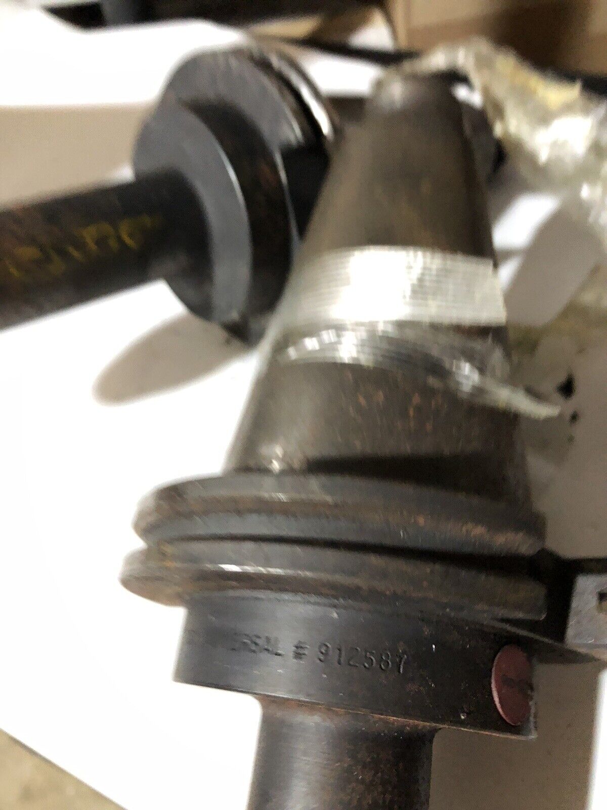 Lot 2 Tsd Universal 912587 Acura-Grip Collet Chuck, Cat-50 Missing Lock Nuts,To