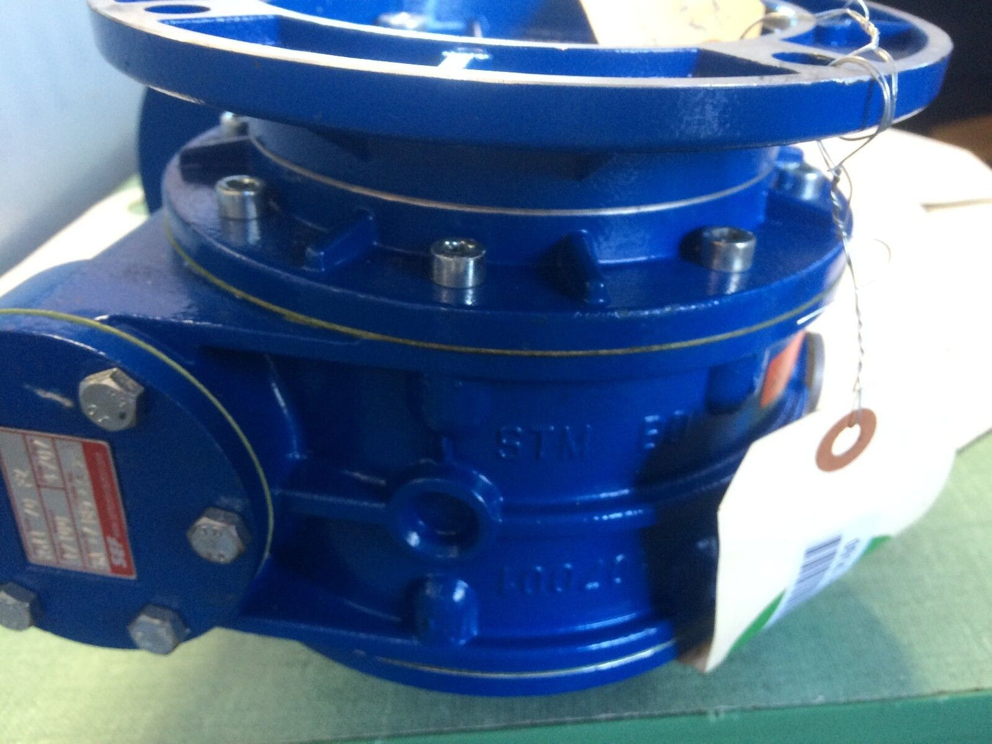 Carpanelli Ma71b4 3-Ph Ac Motor,Sef Rmi 70 F2 Gearbox,1/100-Ratio,3-Ma71b4,Br