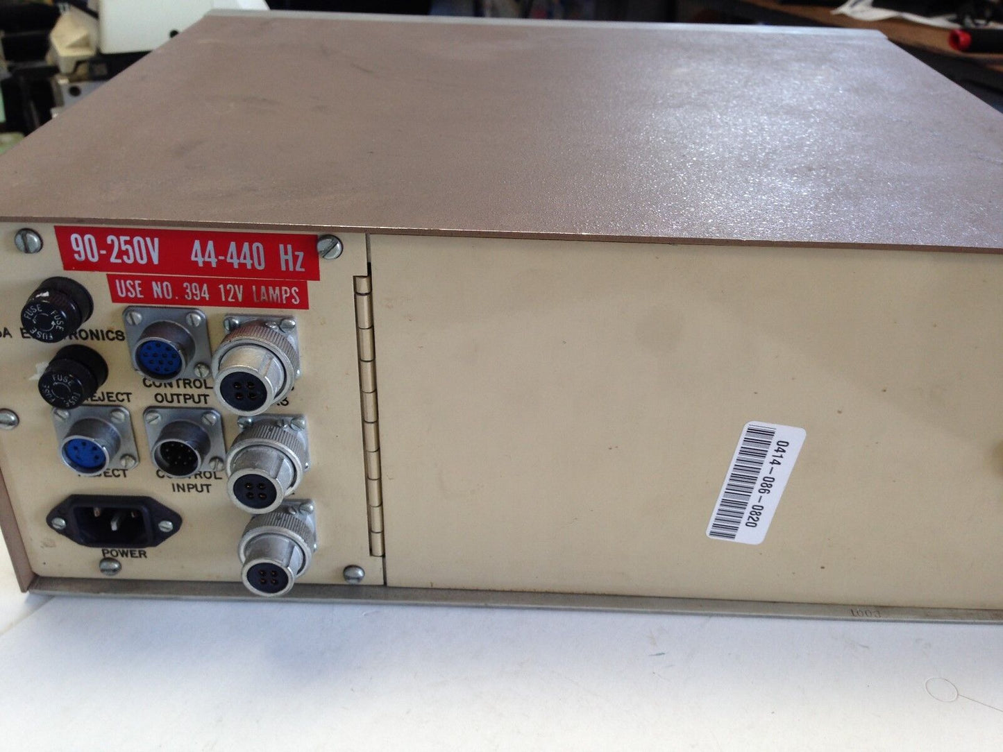K.J. Law M730iii Verimet Signal Monitor, 90-250Vac,394 12V Plc Controller,Fb