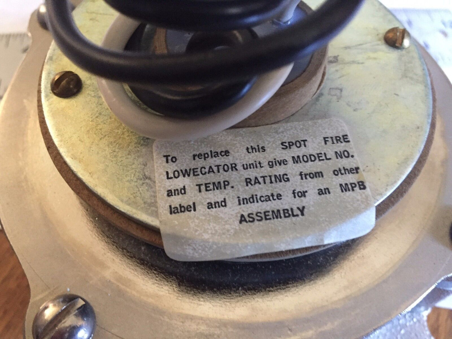 New Thermodetector 4255-4,759G,Heat,Tyco 2098-9431,Simplexgrinnell Disc,Sc,Bm
