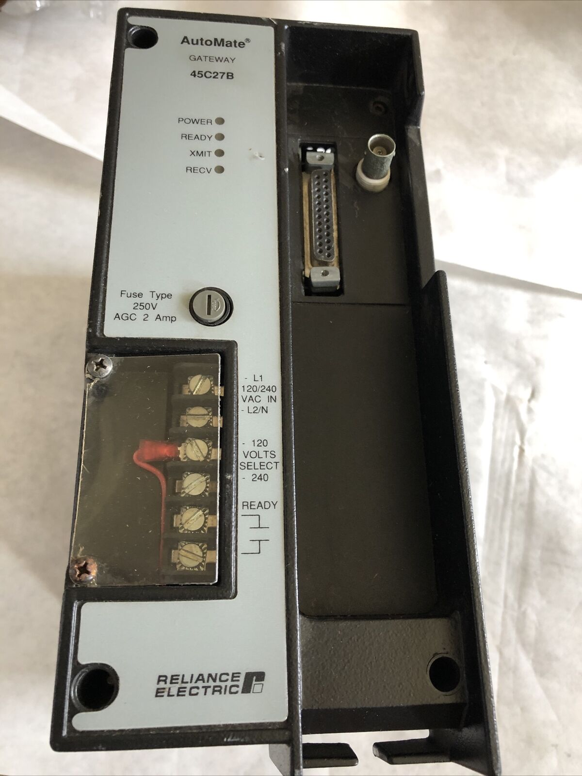 Reliance Electric 45C27b,802803-33Rf Communications.25A,120/240Vac,Bi,Ee
