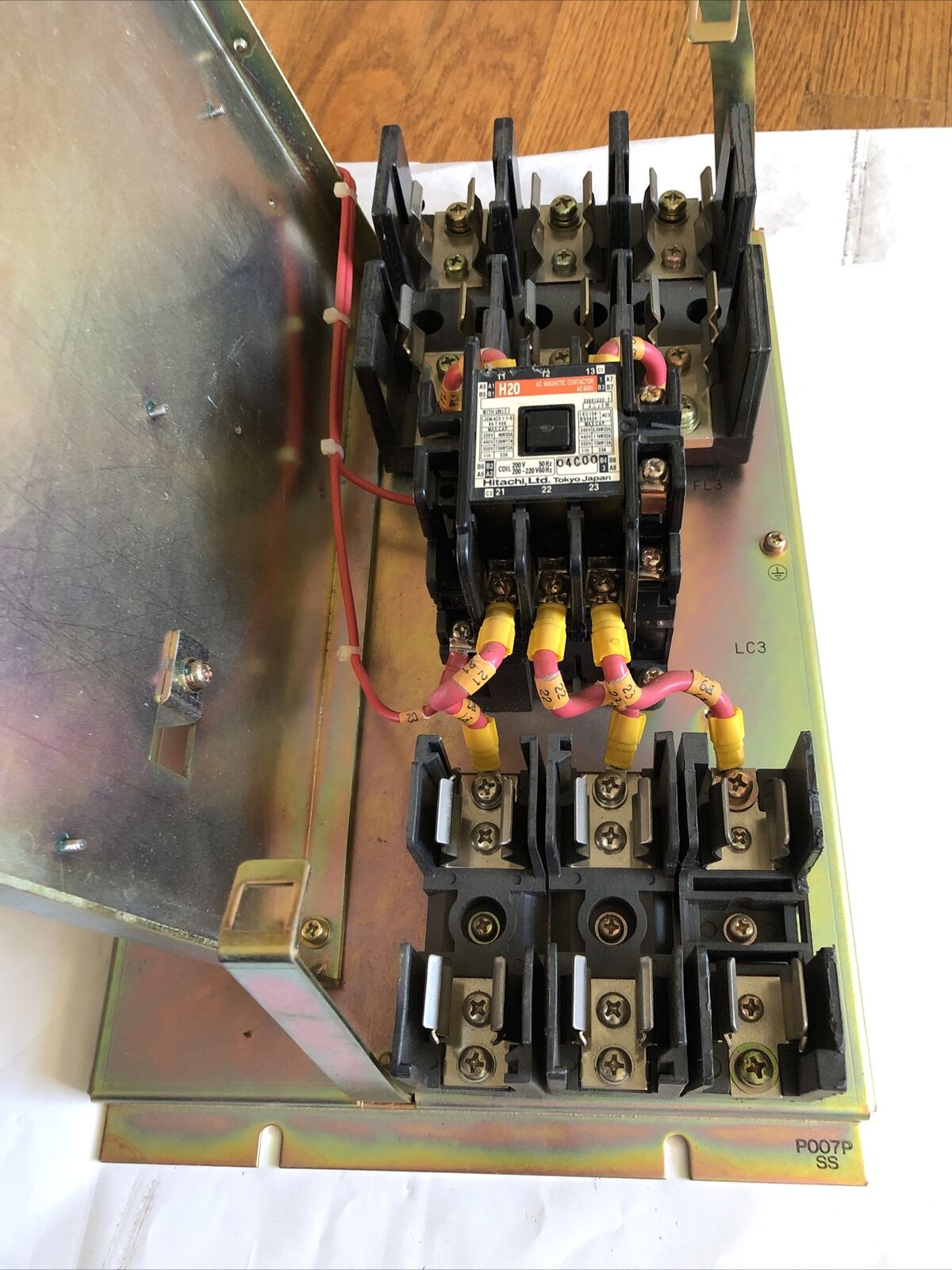 Fanuc A14b-0076-B325 01 Power Input Unit , P007p0005,Hitachi H20, Ec
