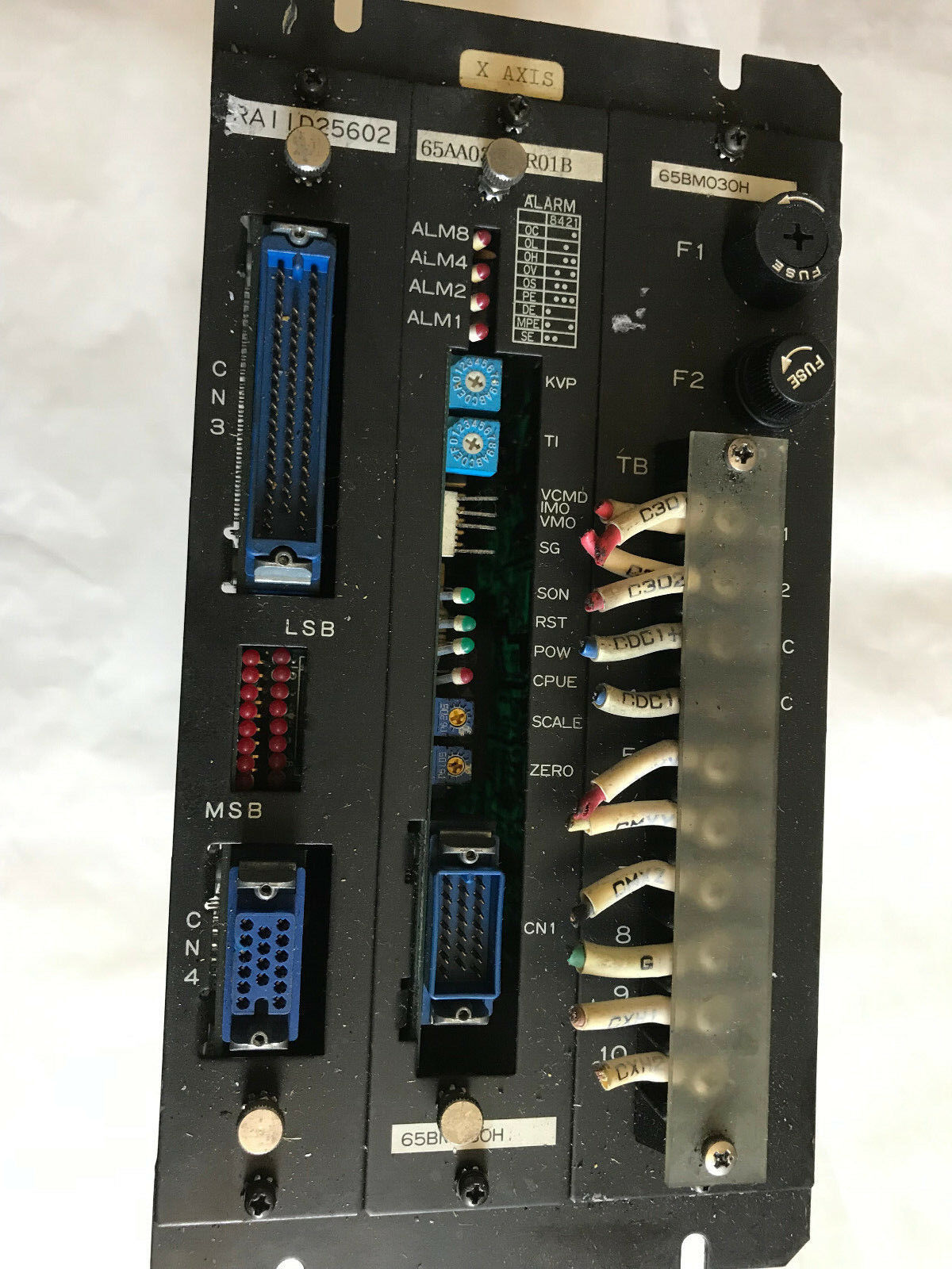 Abs Super 65Aa030vxr01 Servo Drive Amplifier Lot No 01019008B,65Aa030vxr01,Sc