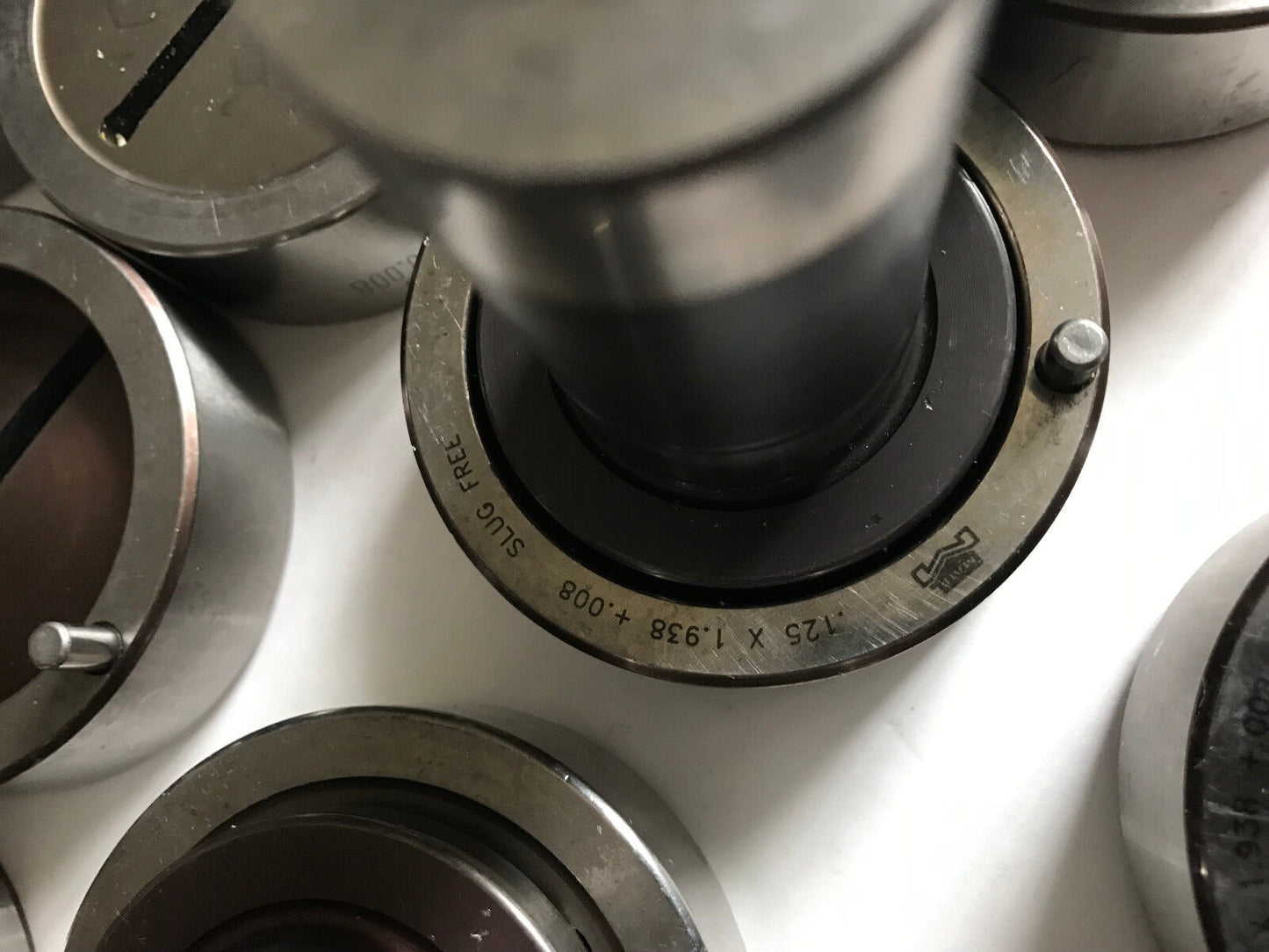 Lot 6 Mixed Sets Wilson Mate Turret Punch Die .125 X 1.938,.125" X 1.938+.016,Si