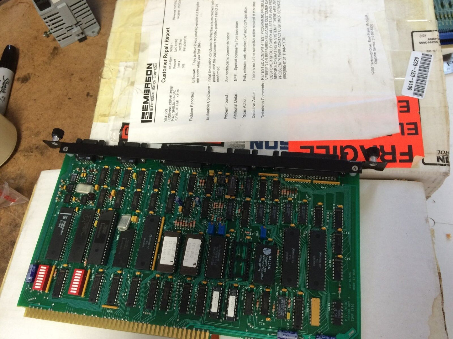 Camco Emerson Mic8208-B Acm,Emers Mic 8208 308208 Network Control Mic-8208B ,Dj