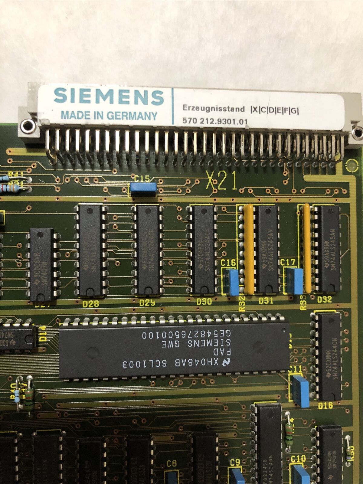 Siemens 570 212.9301.01 Pcb Interface Card X131 For 810/820 Board,Dj