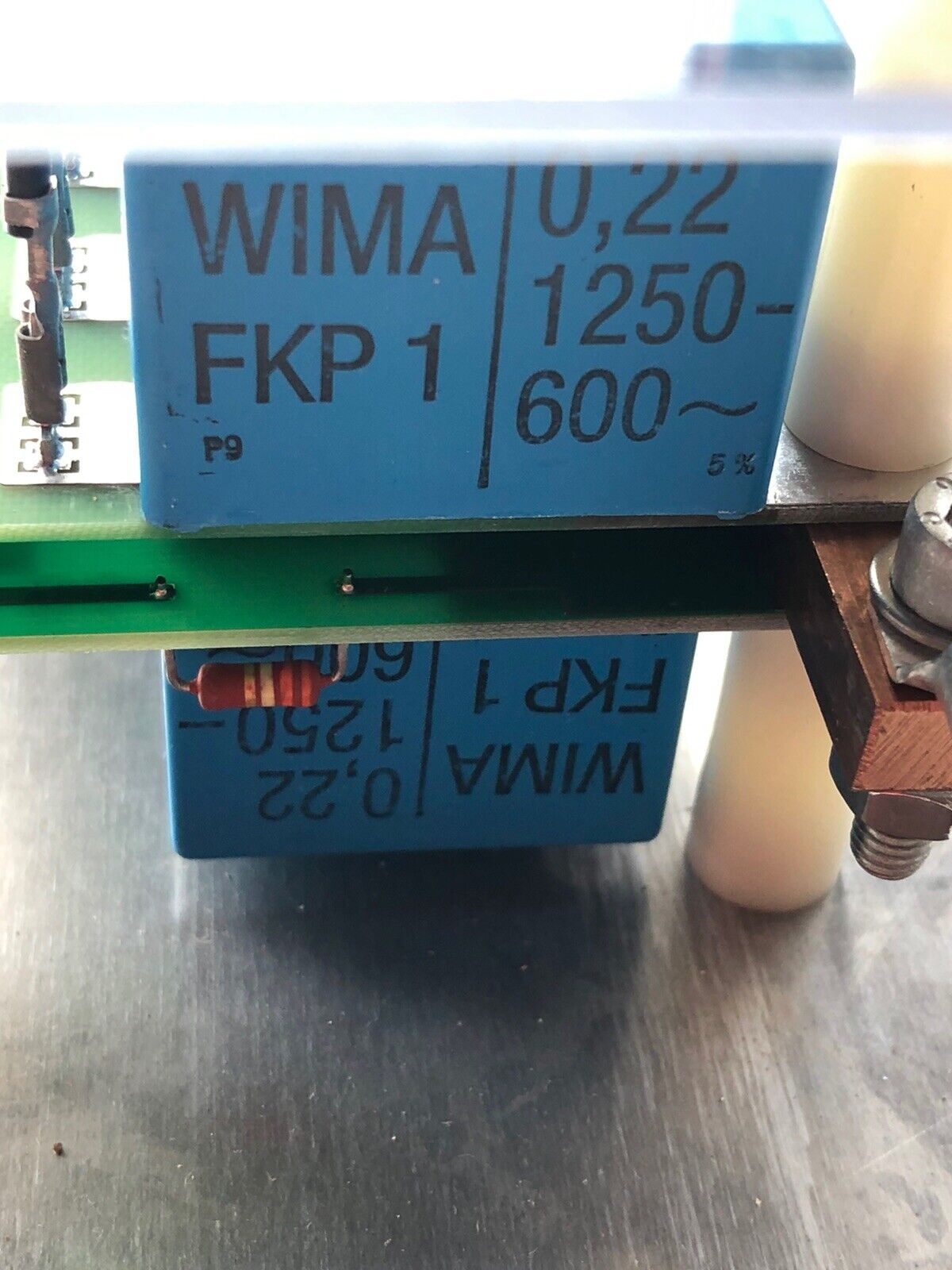 Lju Industrieelektronik Km-Einsp 62424 Power Capacitors Assembly,Wima Fkp1,Ab