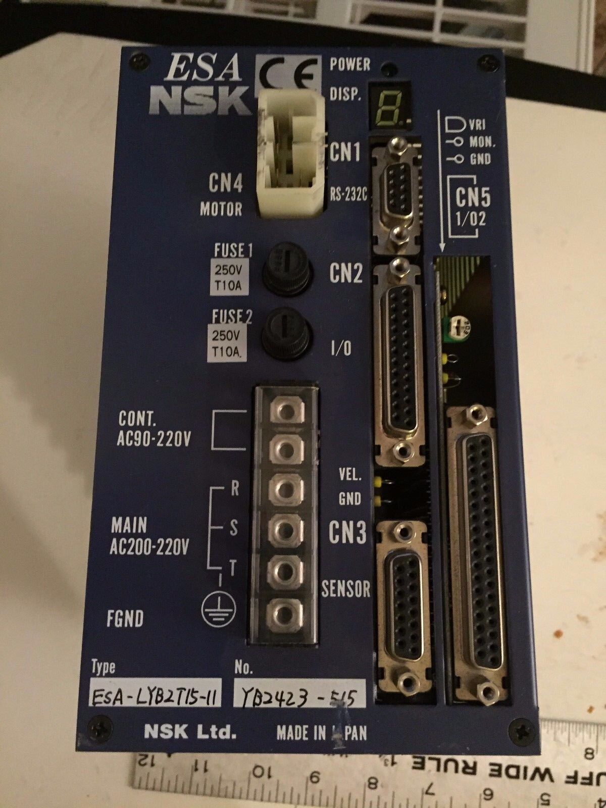 Nsk Esa-Lyb2t15-11,Yb2423-515,Nsk Servo Drive,Esa Nsk,Ac180-242V,An