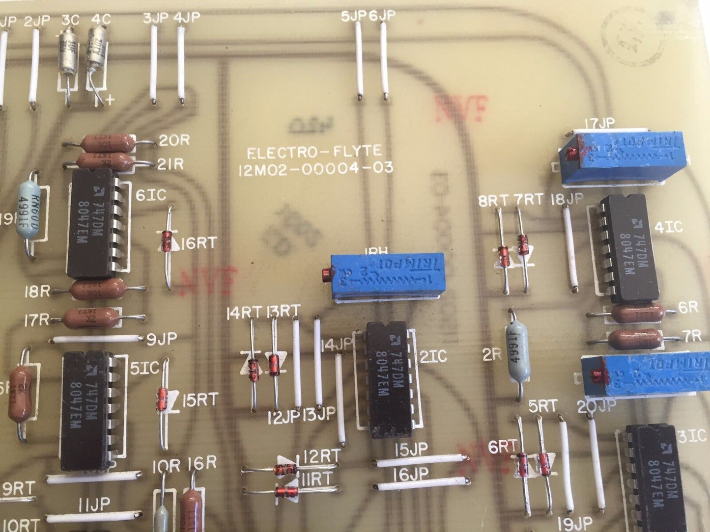 Electro Flyte 12M02-00004-03,Iis02-00004-03 Bomac Amplifier Board,Bv