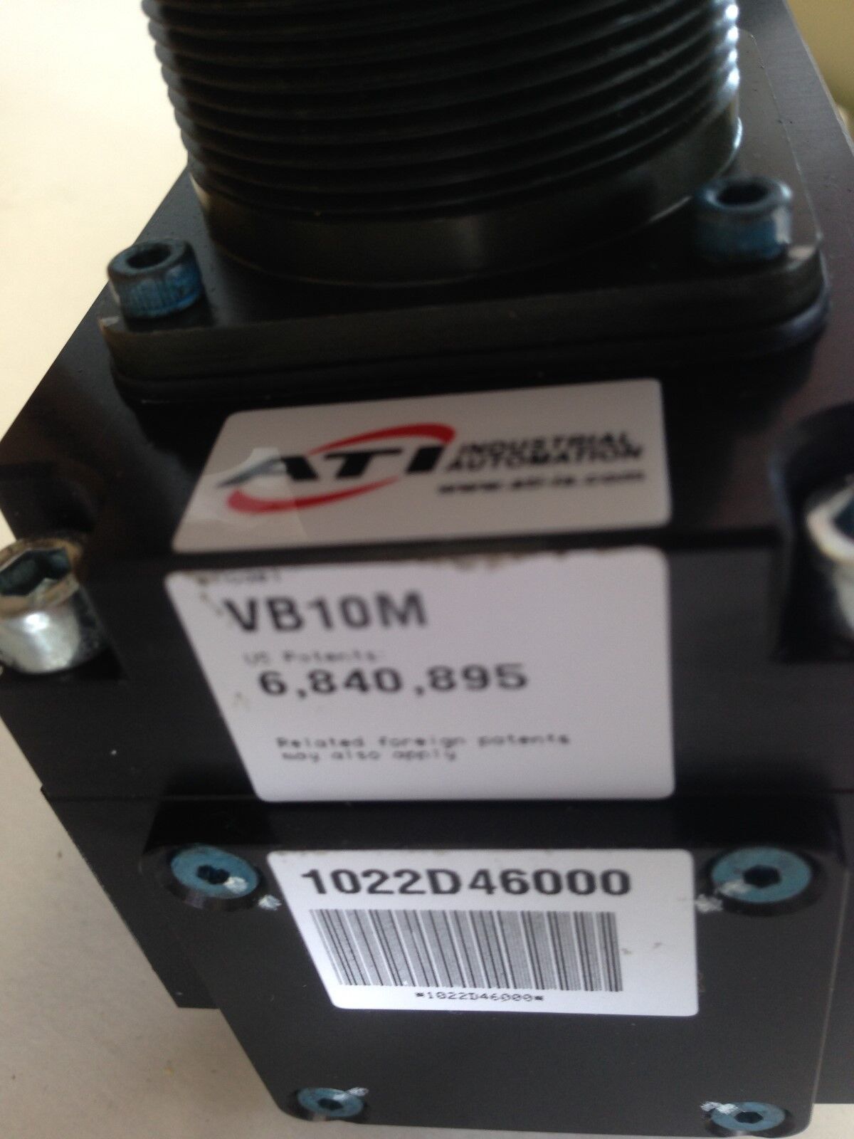 New Emhart/Ati Robotic Weld Redundant Master,62974, Ati Vb10m,9121-Vb10-M,Dj