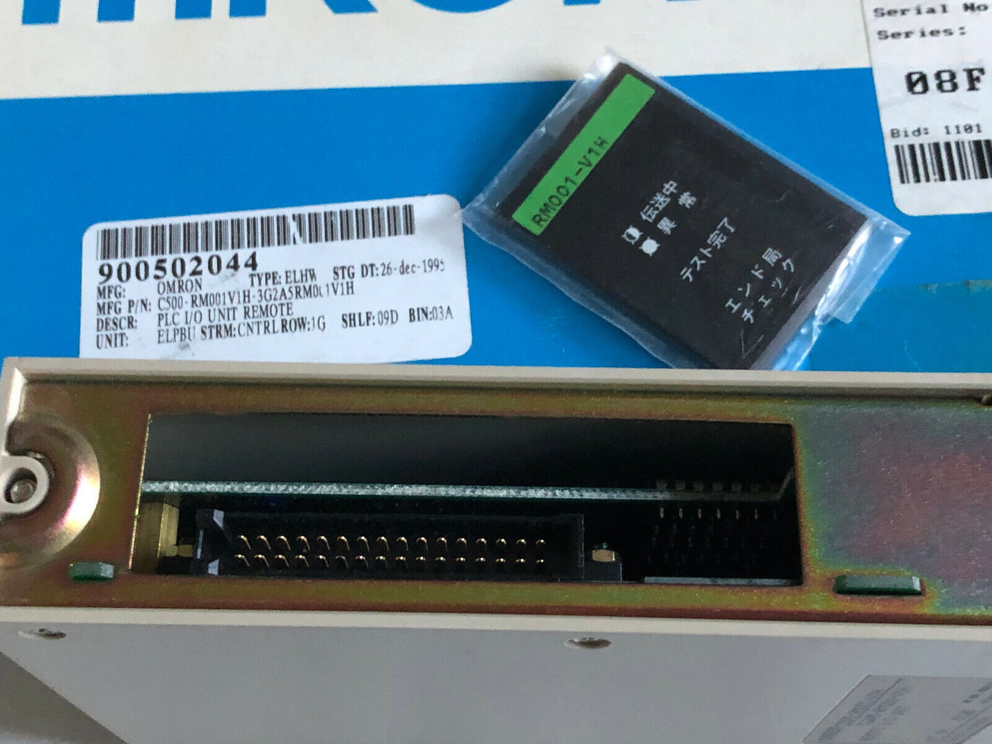 New C500-Rm001-V1h Omron Rm001-V1h,3G2a5-Rm001-V1h,I/O Unit,0126,Ez,Sv