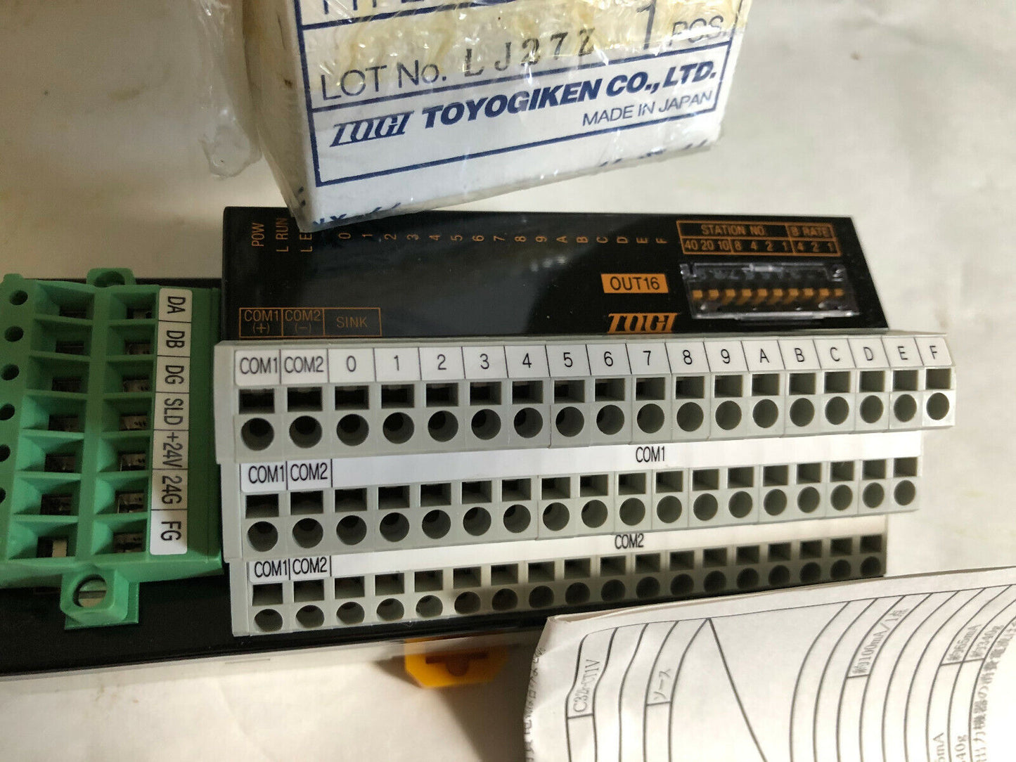 New Toyogiken C16d-Ct1v,Togi Plc Cc-Link Input Module,An
