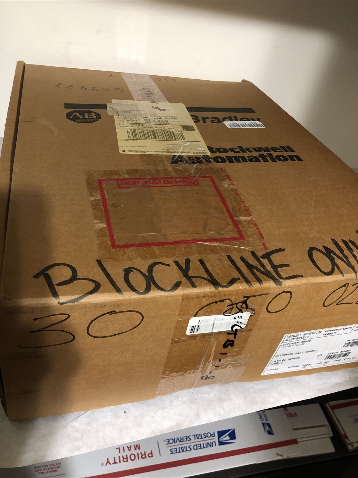 Allen-Bradley 5250-Mlp2/B,5250-Lp/B 512K Logic Processor Plc Module,Fj