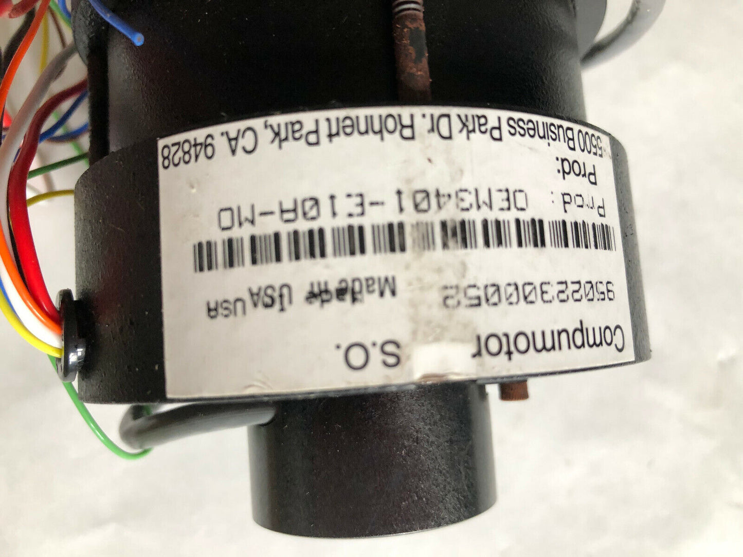 Parker 41-014863-01,Oem3401-E-A,Compumotor Oem3401-E10a-Mo Servo Motor,Ei