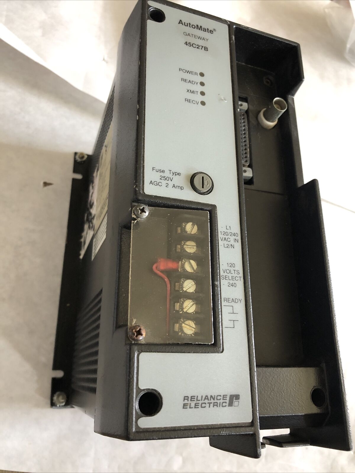 Reliance Electric 45C27b,802803-33Rf Communications.25A,120/240Vac,Bi,Ee