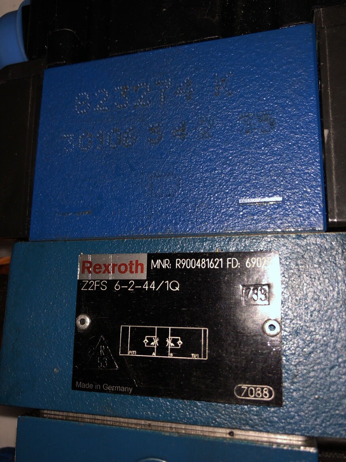 New Rexroth R900904406,Z2fs 6-2-44/1Q, Valve,R978008115,4We6j62/Ew110n9dk25l,Az