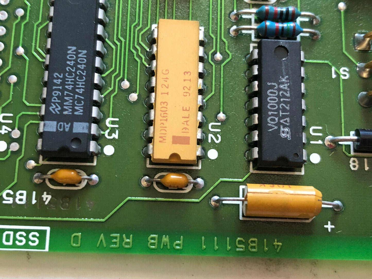 Fisher-Rosemount Cl6721x1-A3,41B5111 Pwb Discrete I/O Card P1.4,Pss 9223,Ta