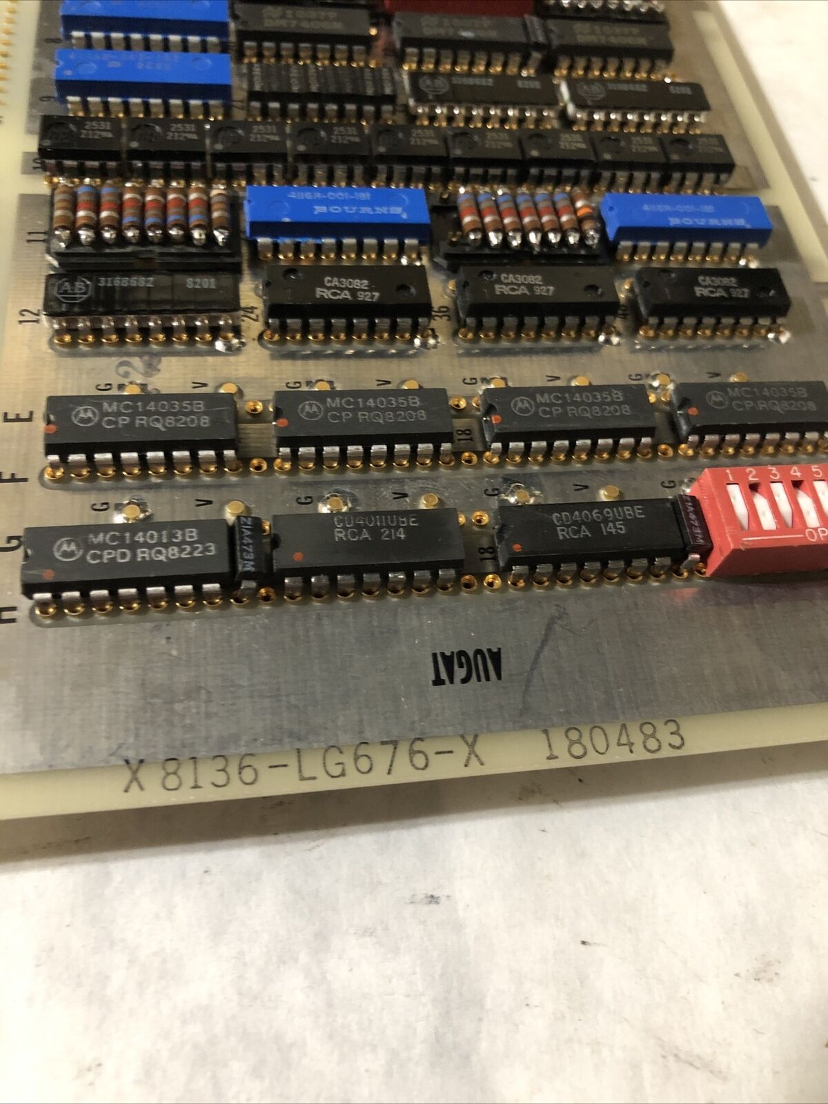 New Cutler-Hammer Eaton D520bc11 Pc Board Ca64199-P67 Emc-1,X8136-Lg676-X,Bf,Fk